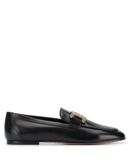 chain-strap loafers