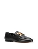chain-strap loafers