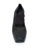 square toe ballerinas 