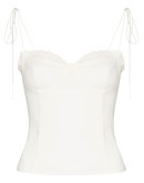 novena sweetheart corset top