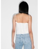 novena sweetheart corset top