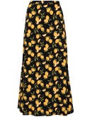 Bea lemon print midi skirt