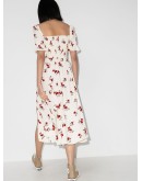Parsley floral print midi dress