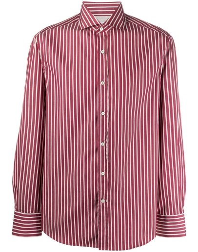 striped-print long-sleeve shirt 
