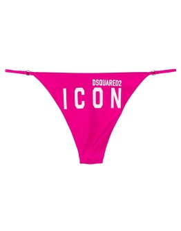 Icon logo print bikini bottoms