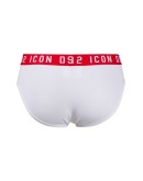 Icon logo embroidered briefs