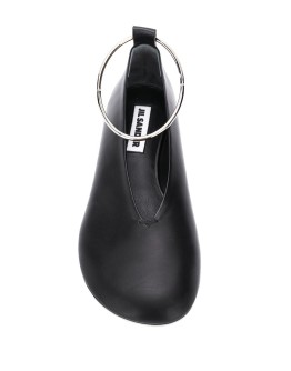 anklet leather ballerina shoes
