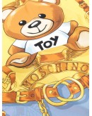 Teddy Bear silk scarf