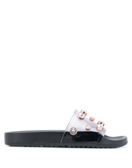 Dina gem-embellished slides
