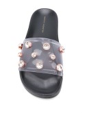 Dina gem-embellished slides