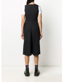 sleeveless belted jumpsuit