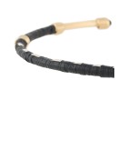 Ariane raffia choker necklace