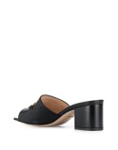 slip-on Horsebit detail mules