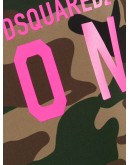 Icon camouflage print one-piece