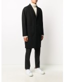 V-neck button down coat