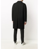 V-neck button down coat