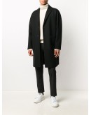 V-neck button down coat