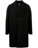 V-neck button down coat