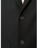 V-neck button down coat