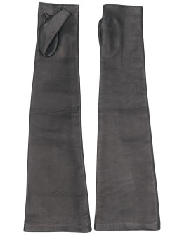 long fingerless gloves