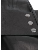 medium snap-buttoned gloves