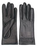 short braided gloves