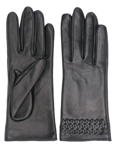 short braided gloves