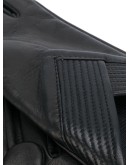 short V-hem gloves