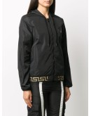 Greca-print jacket
