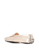 creased Gommino loafers