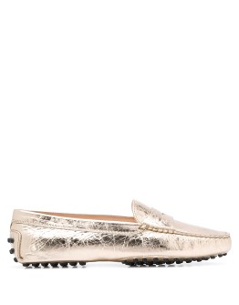 creased Gommino loafers