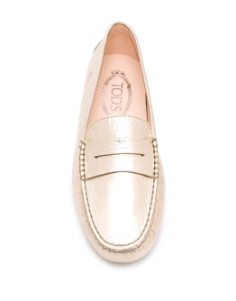 creased Gommino loafers