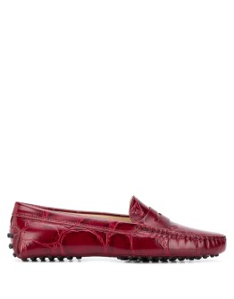 embossed Gommino loafers