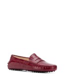 embossed Gommino loafers