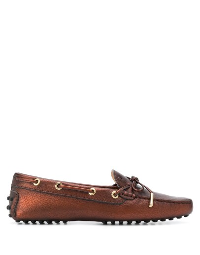 Gommino lace-up loafers