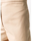 high-waist cotton shorts
