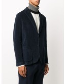 corduroy single-breasted blazer