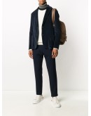 corduroy single-breasted blazer