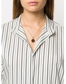 round stone pendant necklace