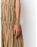 chain-link cuff bracelet