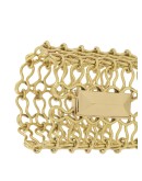 chain-link cuff bracelet