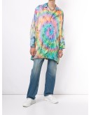 oversized tie-dye shirt
