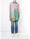 oversized tie-dye shirt