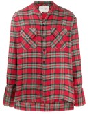 plaid print shirt