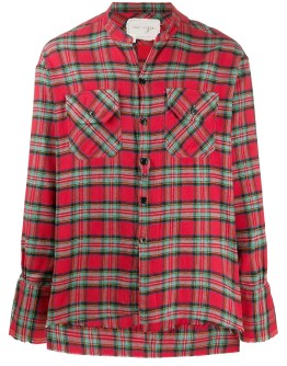 plaid print shirt