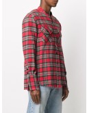 plaid print shirt