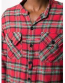 plaid print shirt