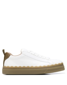 Lauren low-top leather sneaker