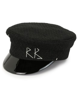 stitch logo baker boy hat
