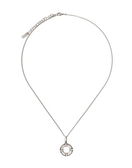 charm detail pendant necklace